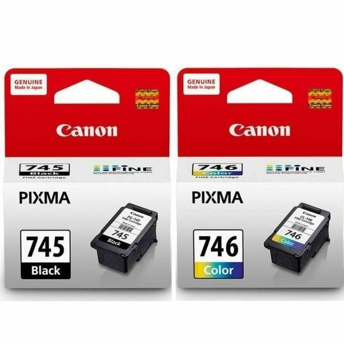 Canon Pg745 Black Cl746 Color Ink