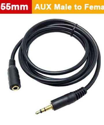 3.5mm Aux Cable Audio Extension Male To Female@ido.lk 